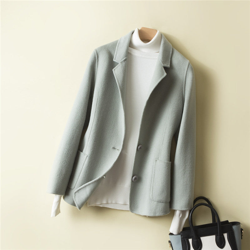 Women's Double Wool Cashmere Coat