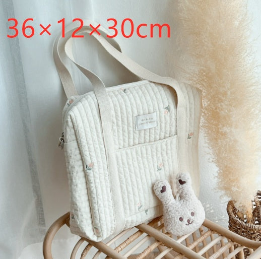 Multifunctional Storage Diaper One Shoulder Mommy Bag Messenger