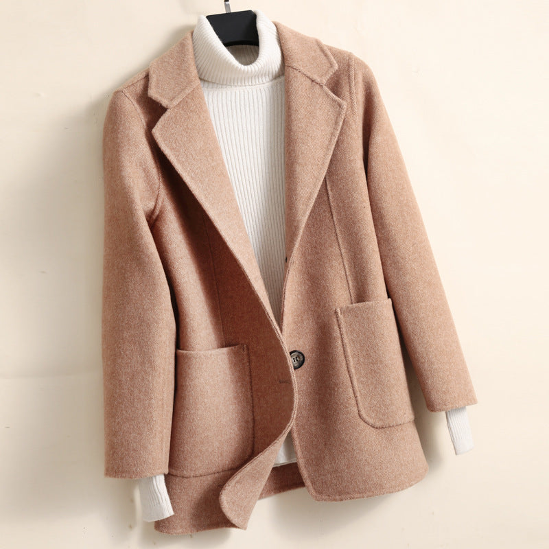 Women's Double Wool Cashmere Coat