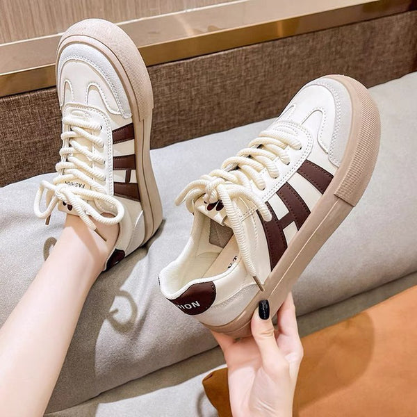 Women's Autumn Thick Bottom Retro Fashion Sports Casual Shoes