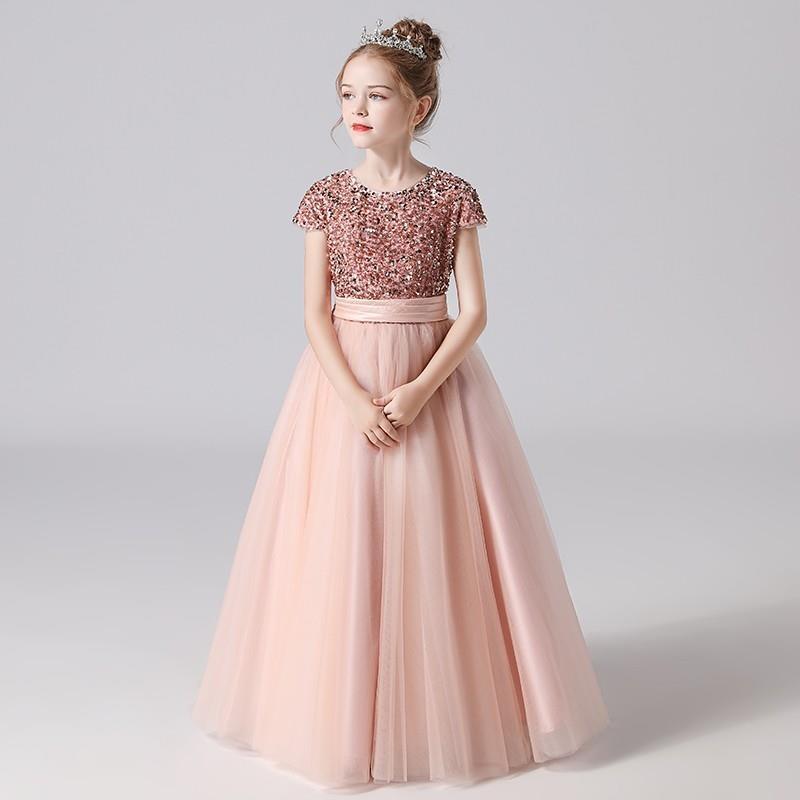 Girls New Princess Dress Piano Playing Dress