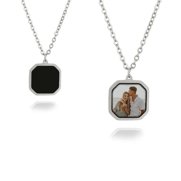 Personalized Heat-Activated Magic Necklace with Hidden Picture