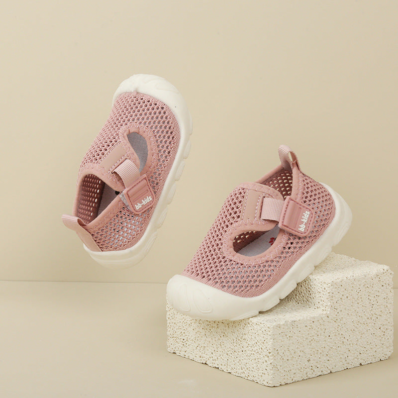 Baby Toddler Soft Bottom Breathable Closed Toe Sandals