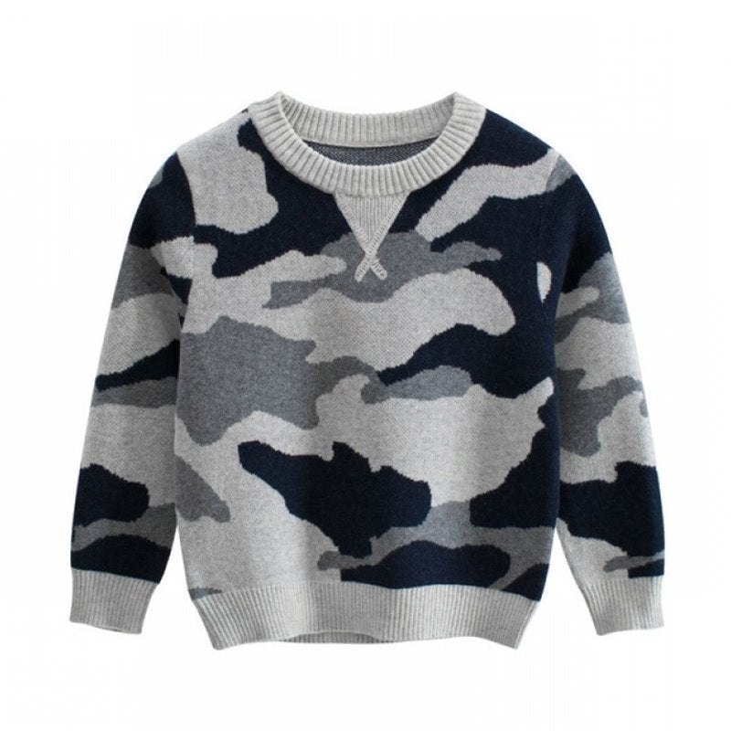 Autumn Boy Sweater Children Knitted Clothes