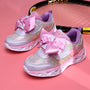 Girls' colorful luminous shoes