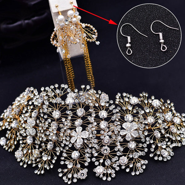 European And American Wedding Rhinestone Handmade Hair Accessories Wedding Dress