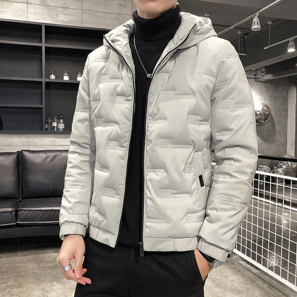 Thickened warm down jacket