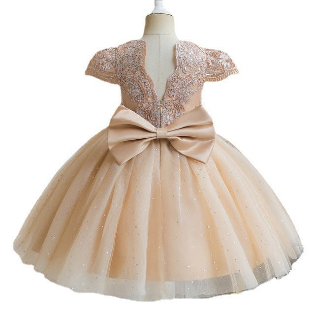 Girls' Fashion Umbrella Princess Dress