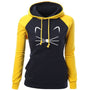 Cute Cat Woman Hoodies Sweater