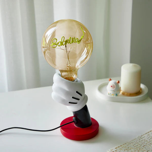 Custom Text Vintage Edison Led Filament Modeling Lamp Soft Light Bulbs