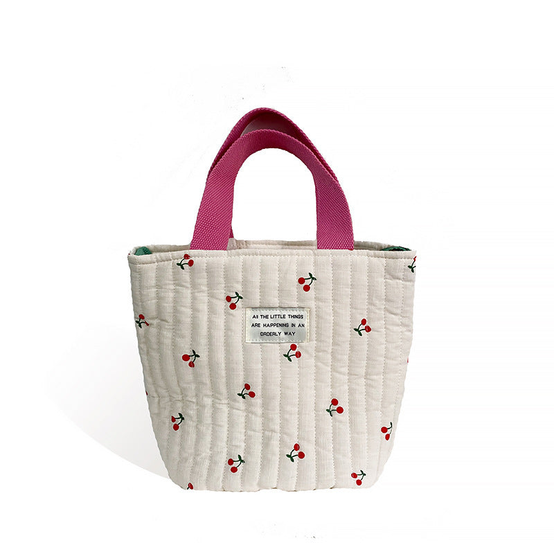 Canvas Shoulder Bag Mommy Bucket