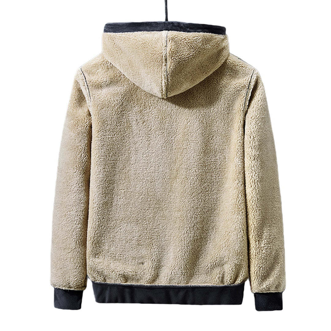 Cashmere Hooded Sweater Men's Cashmere Coat