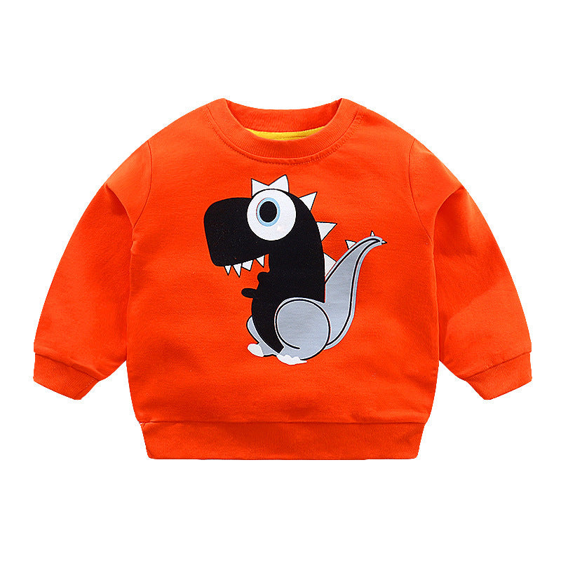 Baby Sweater Autumn Boys' New Western Style Top Baby Autumn Clothes And Coat Children's Autumn Clothing Coat