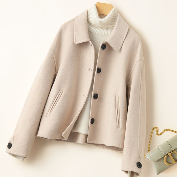 Women's Double Wool Cashmere Coat