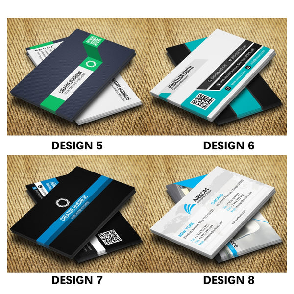 Professional Business Card 16pt - Matte Finish - Premium Design