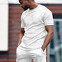 Men's Casual Short Sleeve T-Shirt Sports Suit