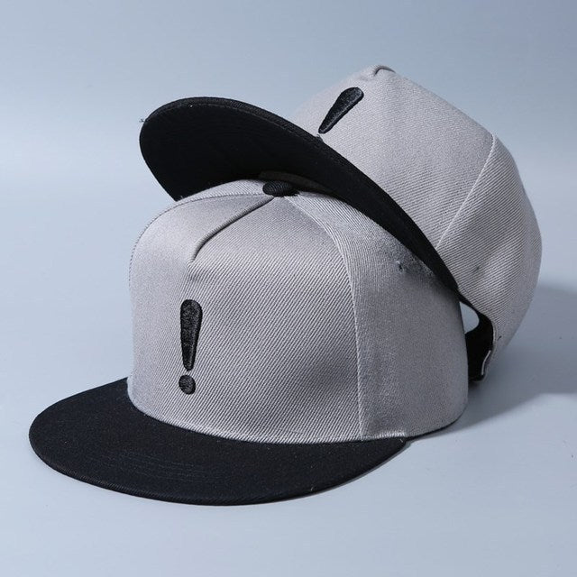 Exclamation Mark Embroidered Baseball Cap