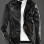 Men PU Leather Jacket