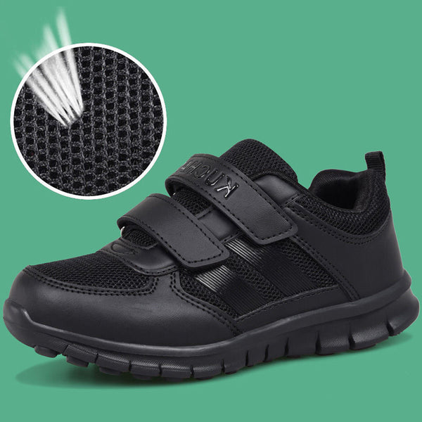 Boys' Shoes, Black Sports Shoes, Waterproof, Non-slip, Deodorant, Children's Black Shoes