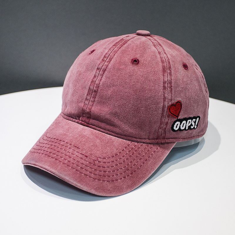 Embroidered baseball cap