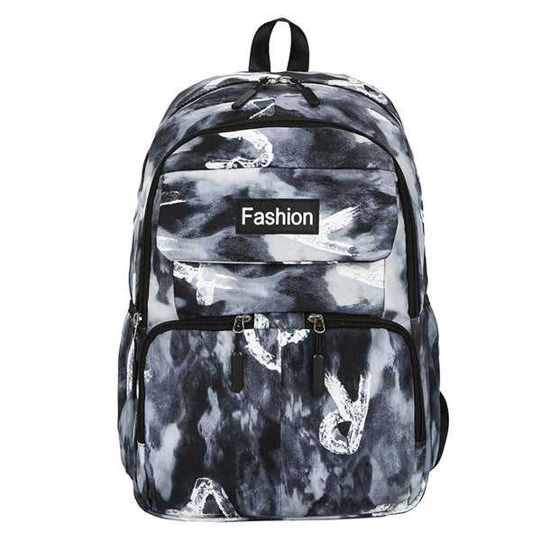 Men's And Women's Printed Oxford Backpack