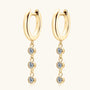 Women's Fashion Tassel Moissanite Earrings