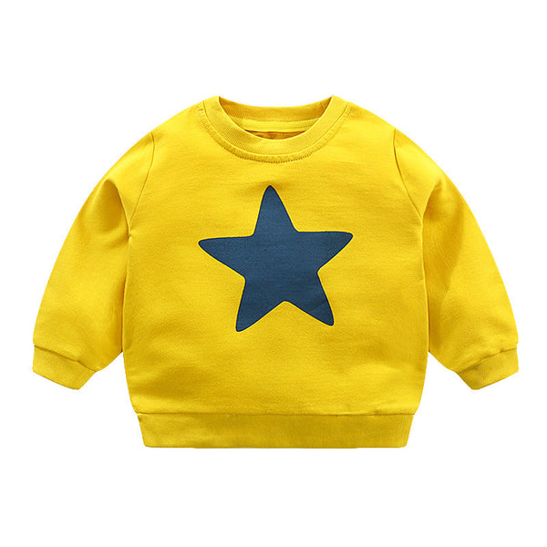 Baby Sweater Autumn Boys' New Western Style Top Baby Autumn Clothes And Coat Children's Autumn Clothing Coat