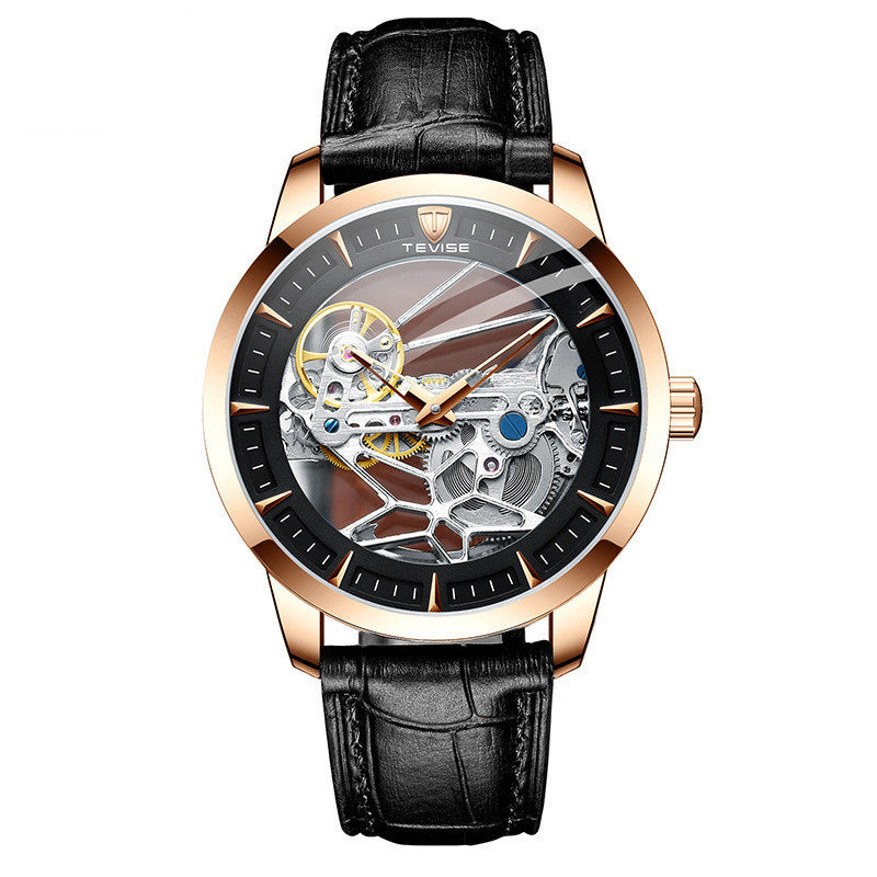 Mechanical Watch Movement Belt Waterproof Hollow Fashion Men's Watch