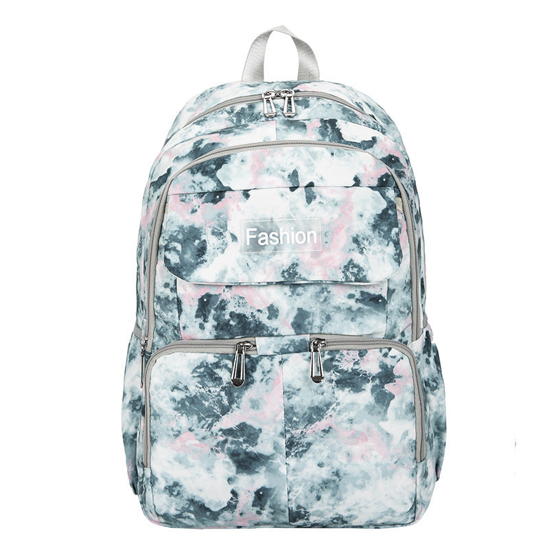 Men's And Women's Printed Oxford Backpack