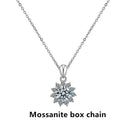  Mossanite box chain