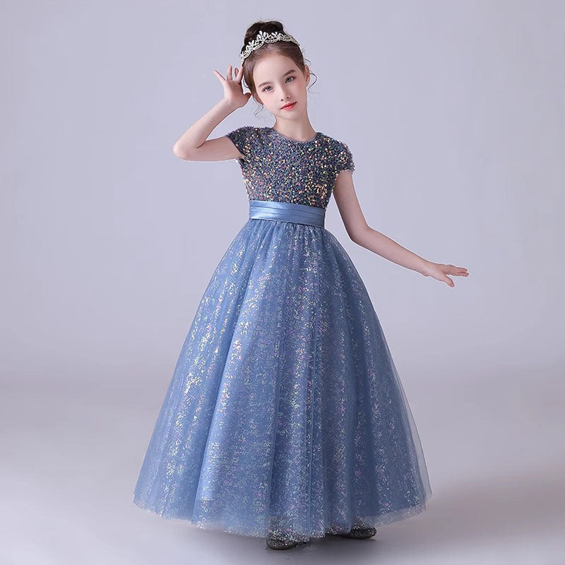 Girls New Princess Dress Piano Playing Dress