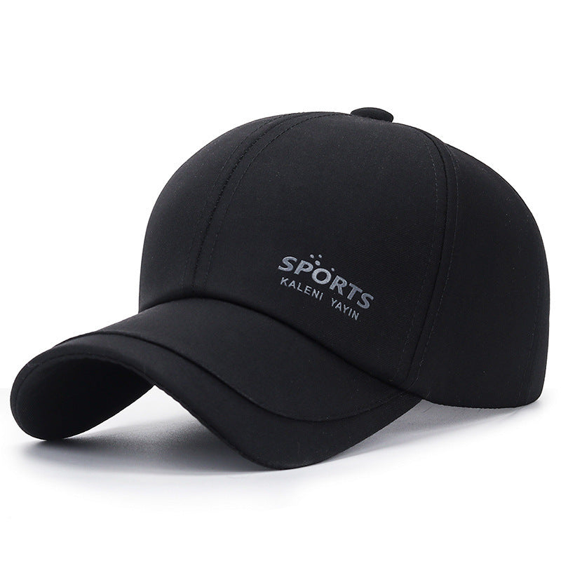 Spring Clothing Fabric Baseball Cap Men's Middle-aged And Elderly Autumn Sun Casual Old Man Hat