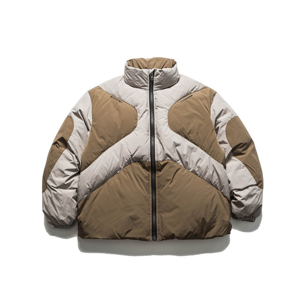 Men's Loose Multicolor Thickening Stand Collar Down Jacket