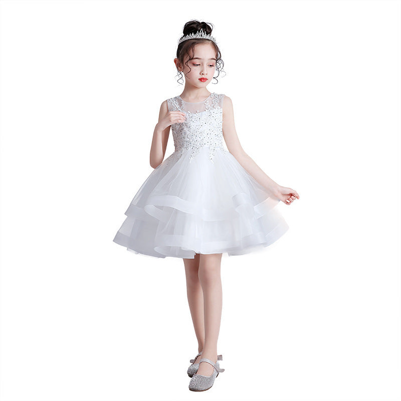 Slim Korean classic girls catwalk dress