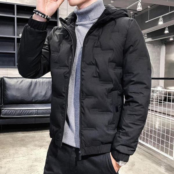 Thickened warm down jacket