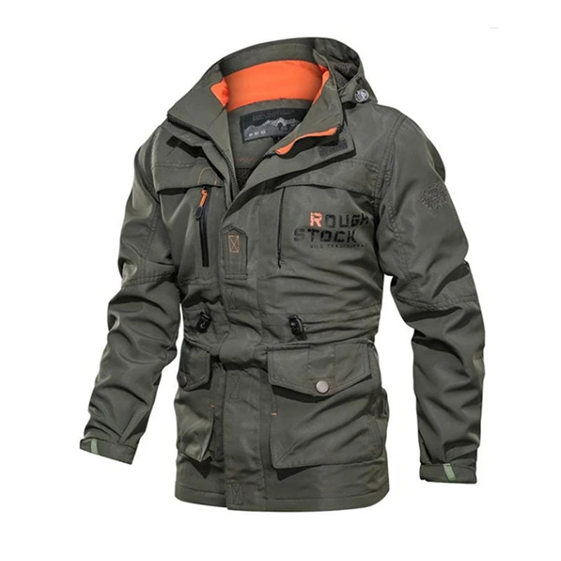 Spring And Autumn Men Jacket Loose Causal Outwear Hooded Men Coats