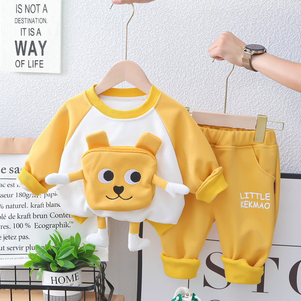 Baby Boy Autumn Clothes Suit Western Style