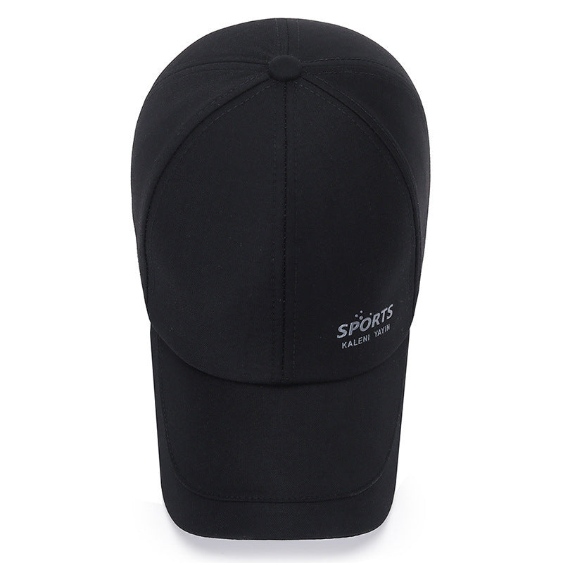 Spring Clothing Fabric Baseball Cap Men's Middle-aged And Elderly Autumn Sun Casual Old Man Hat