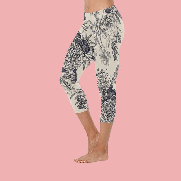 Low Rise Capri Leggings