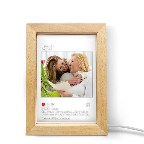 Personalized Instagram Led Night Lamp Picture Frame Night Light