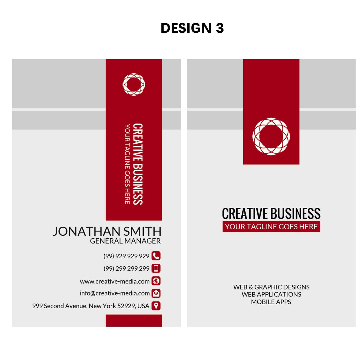 Professional Business Card 16pt - Matte Finish - Premium Design