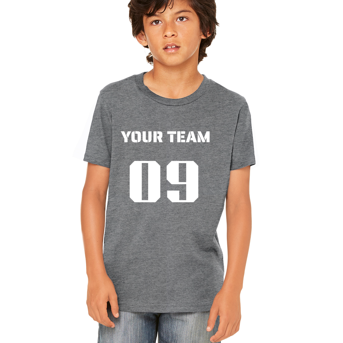 Youth Personalized Jersey Tee