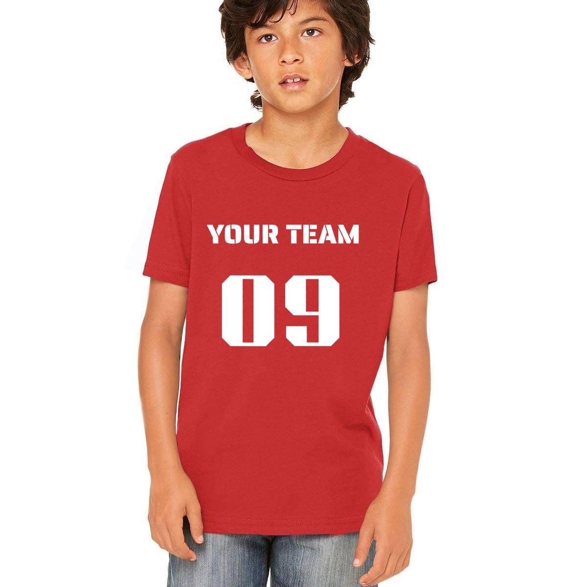 Youth Personalized Jersey Tee