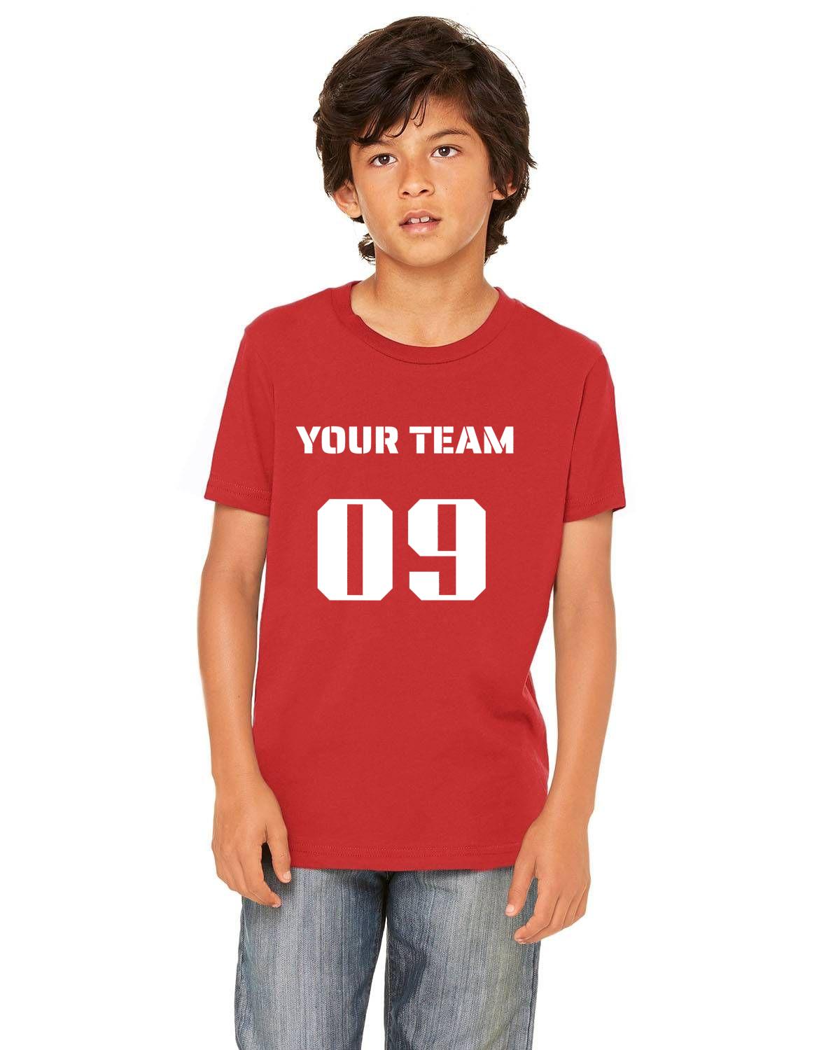 Youth Personalized Jersey Tee
