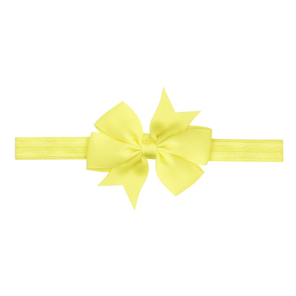 Children's Hair Band Ribbon Fishtail Bow Hair Band Baby Headband European And American Children's Ornaments 567