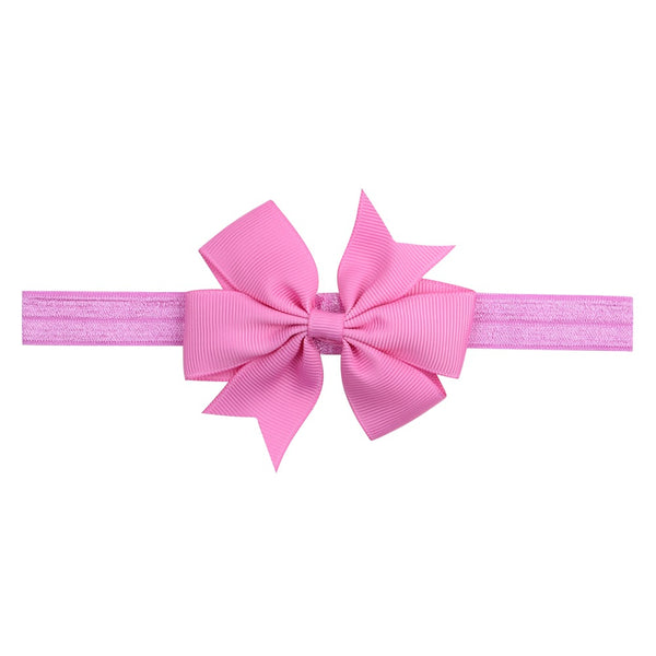 Children's Hair Band Ribbon Fishtail Bow Hair Band Baby Headband European And American Children's Ornaments 567