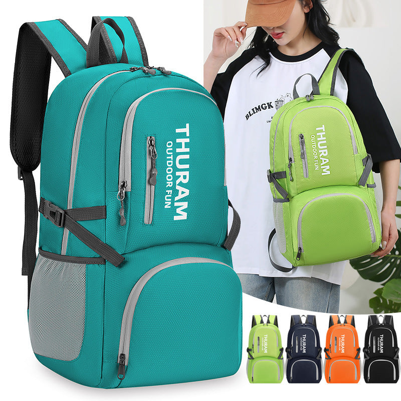 Outdoor Portable Folding Shoulder Travel Storage Large Capacity Sport Climbing Hiking Bag