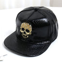  Black Golden Skull