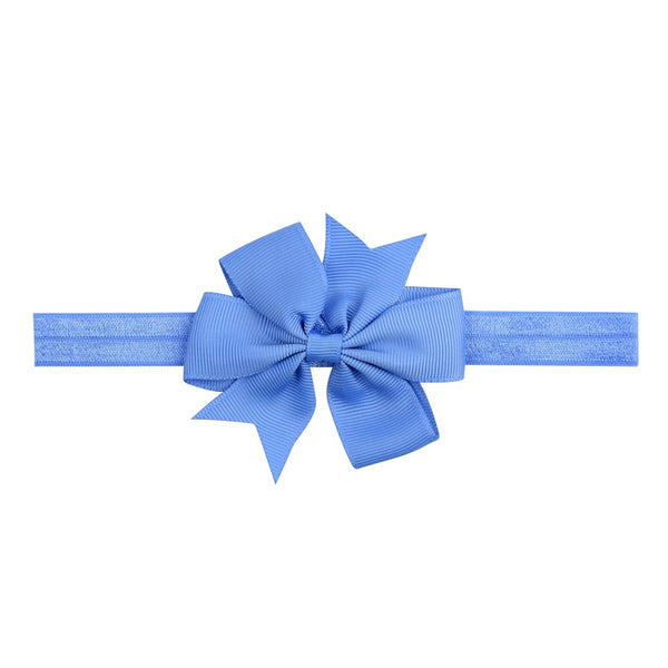 Children's Hair Band Ribbon Fishtail Bow Hair Band Baby Headband European And American Children's Ornaments 567