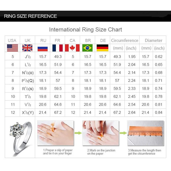 Certified 5-Stone Moissanite Brilliance Diamond Ring, S925 Sterling Silver